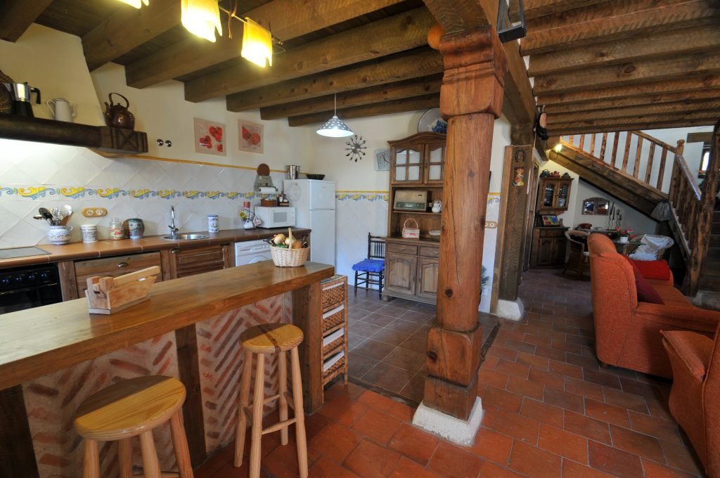 Casa Rural La Fuente de Pavía cocina