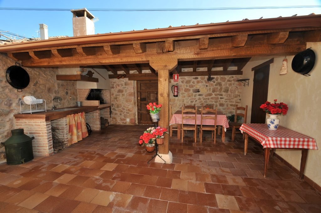 Casa Rural La Fuente de Pavía patio