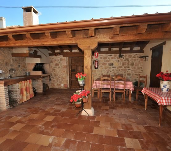 Casa Rural La Fuente de Pavía patio
